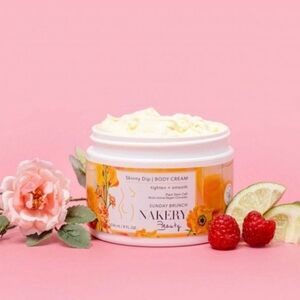 Nakery Beauty Skinny Dip Body Cream - Sunday Brunch 8oz. SEALED